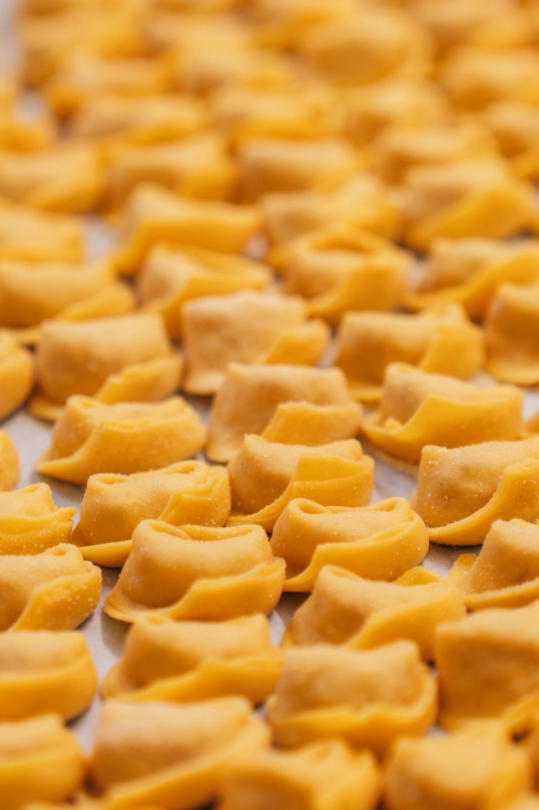 Tortellini freschi preparati artigianalmente